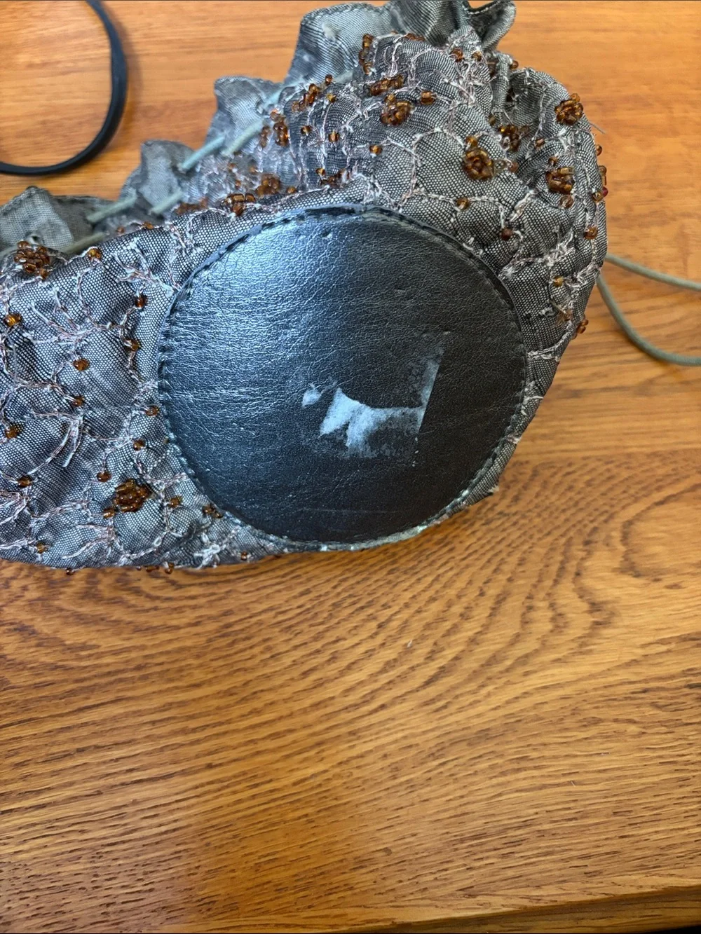 Vintage dice bag pouch